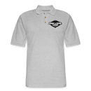 ST4L Sports - Men's Pique Polo Shirt - Strike & Spare Lanes - heather gray