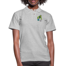 ST4L Sports - Women's Pique Polo Shirt - 4th Street Bowl - heather gray