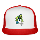 ST4L Sports - Trucker Hat - 4th Street Bowl - white/red