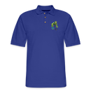 ST4L Sports - Men's Pique Polo Shirt - 4th Street Bowl - royal blue