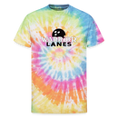 ST4L Sports - Unisex Tie Dye T-Shirt - Warrior Lanes - rainbow