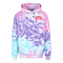 ST4L Sports - Adult Tie Dye Hoodie - Sports Bowl - cotton candy