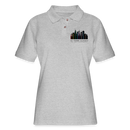 ST4L Sports - Women's Pique Polo Shirt - Chi Town - heather gray