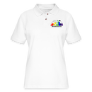 ST4L Sports - Women's Pique Polo - Motown Invitational - white