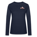 ST4L Sports Bella C Women's Long Sleeve T-Shirt Shrewsbury Lanes - navy