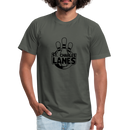 ST4L Sports T-Shirt by Bella + Canvas Made in USA St. Charles Lanes - asphalt