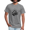 ST4L Sports T-Shirt by Bella + Canvas Made in USA St. Charles Lanes - slate