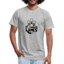 ST4L Sports T-Shirt by Bella + Canvas Made in USA St. Charles Lanes - heather gray
