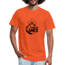 ST4L Sports T-Shirt by Bella + Canvas Made in USA St. Charles Lanes - orange