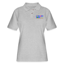 ST4L Sports Women's Pique Polo Shirt - Concord Bowl - heather gray