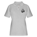 ST4L Sports Women's Pique Polo Shirt - St Charles Lanes - heather gray
