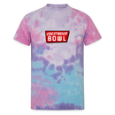 ST4L Sports Unisex Tie Dye T-Shirt - Crestwood Bowl - cotton candy