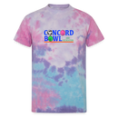 ST4L Sports Unisex Tie Dye T-Shirt - Concord Bowl - cotton candy