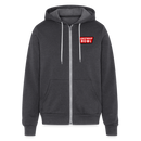 Bella + Canvas Unisex Full Zip Hoodie - charcoal grey