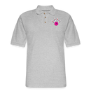 ST4L Sports Men's Pique Polo Shirt - Middle Aged Kids Imperial - heather gray