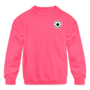 ST4L Sports Kids' Crewneck Sweatshirt -  St Charles Lanes Youth Group - neon pink