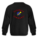 ST4L Sports Kids' Crewneck Sweatshirt - Saturday Strikers - black