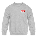 ST4L Sports Kids' Crewneck Sweatshirt - Saturday Strikers - heather gray
