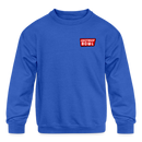 ST4L Sports Kids' Crewneck Sweatshirt - Saturday Strikers - royal blue