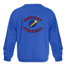 ST4L Sports Kids' Crewneck Sweatshirt - Saturday Strikers - royal blue