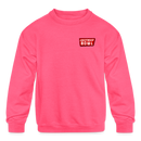 ST4L Sports Kids' Crewneck Sweatshirt - Saturday Strikers - neon pink