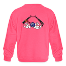 ST4L Sports Kids' Crewneck Sweatshirt - Imperial Youth - neon pink