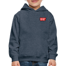 ST4L Sports Kids' Hoodie - Saturday Strikers - heather denim
