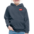 ST4L Sports Kids' Hoodie - Saturday Strikers - heather denim