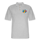ST$L Sports Men's Pique Polo Shirt - Riot - heather gray
