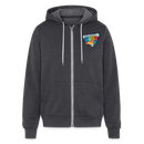 ST4L Sports Bella + Canvas Unisex Full Zip Hoodie - RIOT - charcoal grey