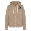 ST4L Sports - Bella + Canvas Unisex Full Zip Hoodie - LASSI - tan