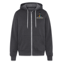 ST4L Sports - Bella + Canvas Unisex Full Zip Hoodie - LASSI - charcoal grey