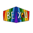 BE YOU Bubble-free stickers