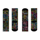 ST4L Sports Cushioned Crew Socks - Custom Design "Graffiti"
