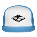 ST4L Sports - Trucker Cap - Strike & Spare Lanes - white/blue