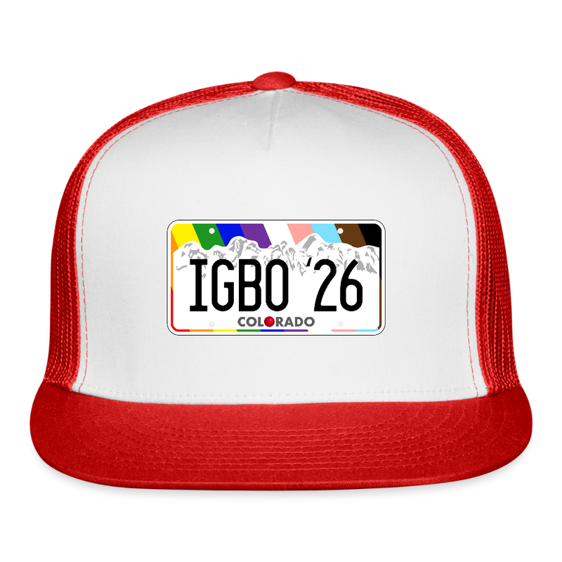 ST$L Sports - Trucker Hat - IGBO 2026 - white/red