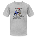 ST4L Sports - Unisex Jersey T-Shirt by Bella + Canvas - GRR ICE - heather gray