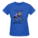 ST4L Sports - Gildan Ultra Cotton Ladies Tee - GRR ICE - royal blue