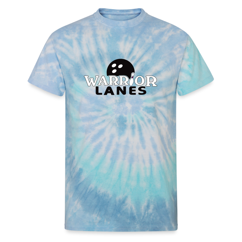 ST4L Sports - Unisex Tie Dye T-Shirt - Warrior Lanes - blue lagoon