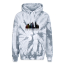 ST4L Sports - Adult Tie Dye Hoodie - Chi Town - spider silver