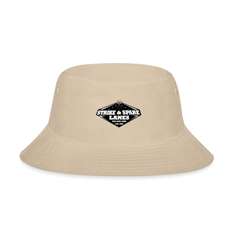 ST4L Sports - Bucket Hat - Strike & Spare Lanes - cream