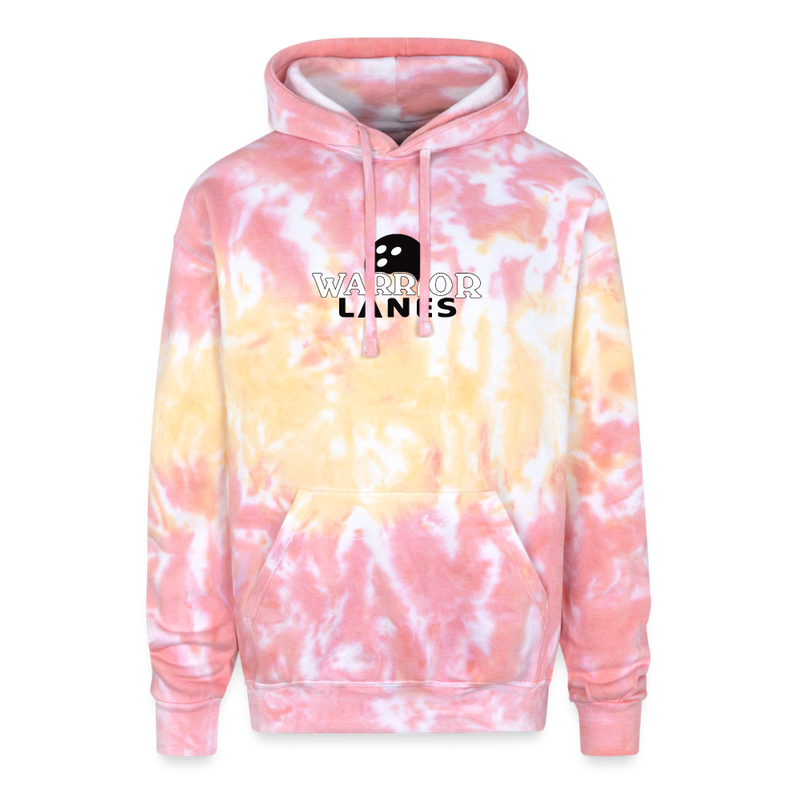 ST4L Sports - Adult Tie Dye Hoodie - Warrior Lanes - funnel cake