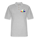 ST4L Sports - Men's Pique Polo - Motown Invitational - heather gray