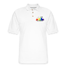 ST4L Sports - Men's Pique Polo - Motown Invitational - white