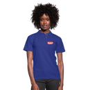 ST4L Sports - Women's Pique Polo Shirt - Sports Bowl - royal blue
