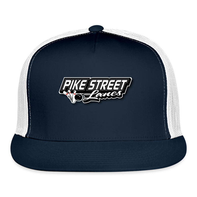 ST4L Sports - Trucker Cap - Pike Street Lanes - navy/white