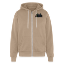 ST4L Sports - Bella + Canvas Unisex Full Zip Hoodie - Chi Town - tan