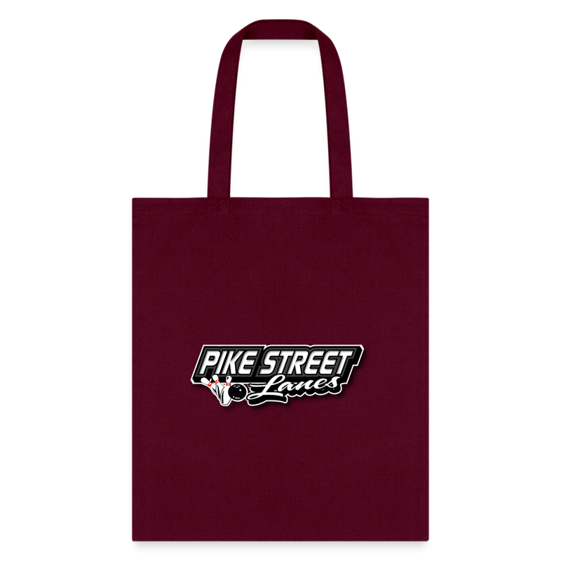 ST4L Sports - Tote Bag - Pike Street Lanes - burgundy