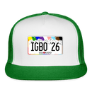 ST$L Sports - Trucker Hat - IGBO 2026 - white/kelly green