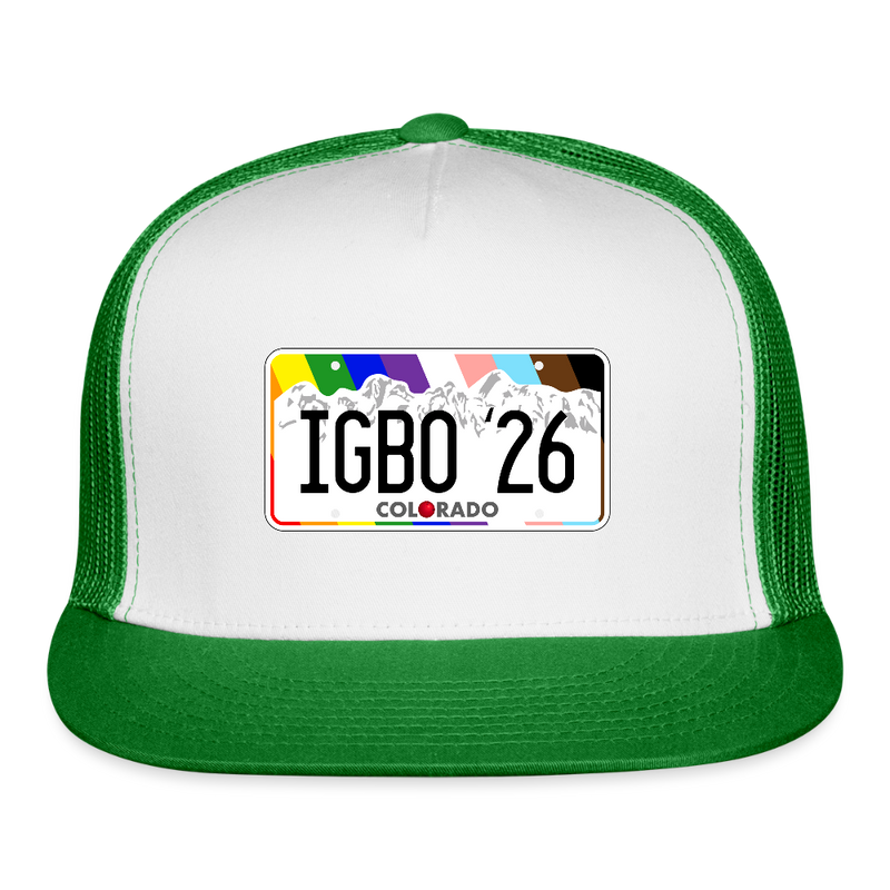 ST$L Sports - Trucker Hat - IGBO 2026 - white/kelly green
